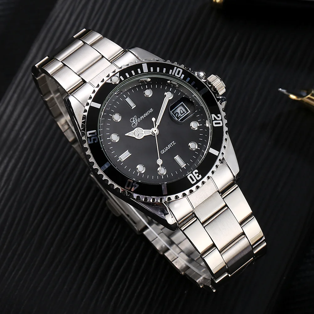 Men's Watch 2019stainless Steel Military Water Resistant Mens Watches Top Brand Luxury Watches Men role Reloj Hombre (4)