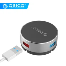 ORICO USB3.0 концентратор кабель для мыши адаптер для Notbook алюминиевый сплав 4 порта OTG разветвитель 5 Гбит/с 100 см USB кабель(BNS1