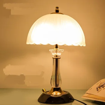 

Modern bedside bedroom table lamp minimalist style lamp light adjustable table lamp glass lamp wedding anniversary ZH FG699