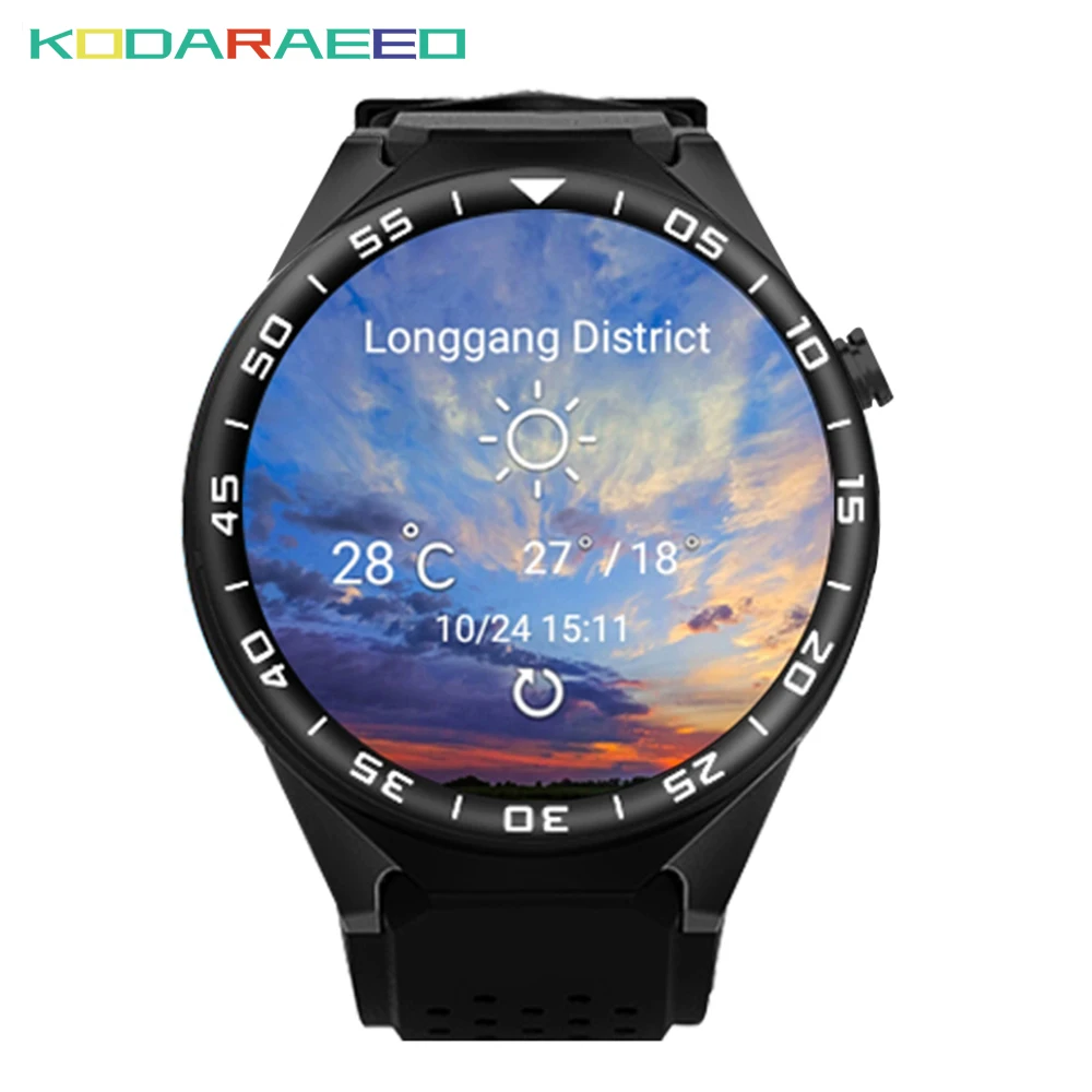 

3G Android Smart Watch S99C Wristwatch 1GB Ram MTK6580 16G Rom Quad Core 5.0MP Camera Pedometer Heart Rate Wifi GPS SIM