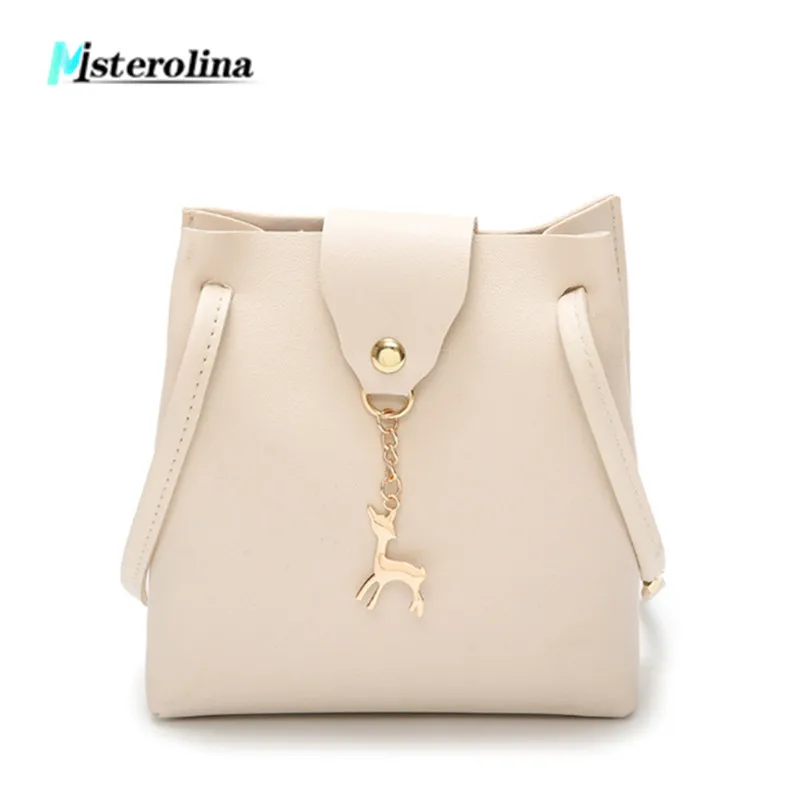 

Misterolina fashion small flap bag deer crossbody bags women luxury Casual leather bag for female messenger shoulder day handbag
