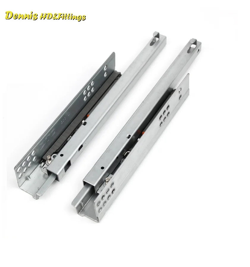 Premintehdw Under Mount Single Extension Drawer Slide Soft
