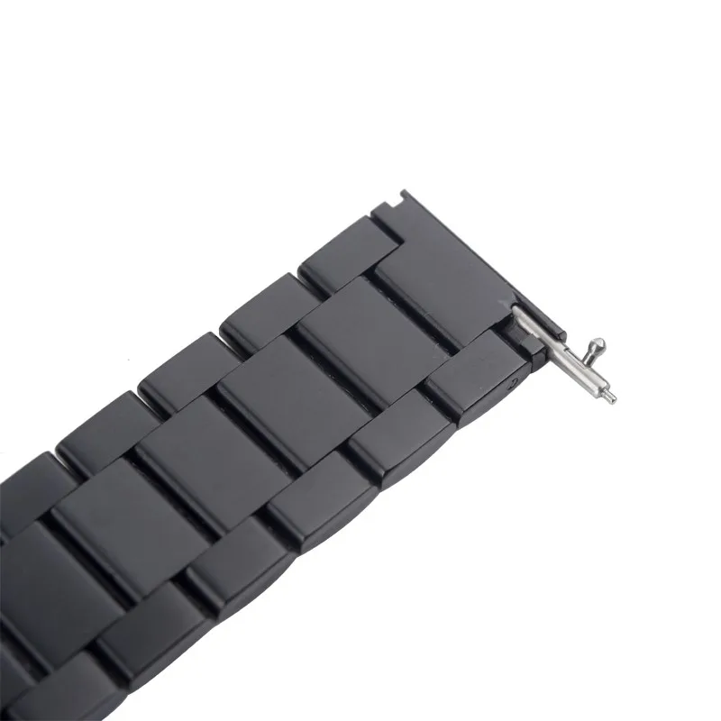Нержавеющая сталь Бабочка Пряжка часы браслет 22 мм для Moto 360 2nd Gen 46 мм 2015 LG G Watch W100/R W110/урбанистический W150