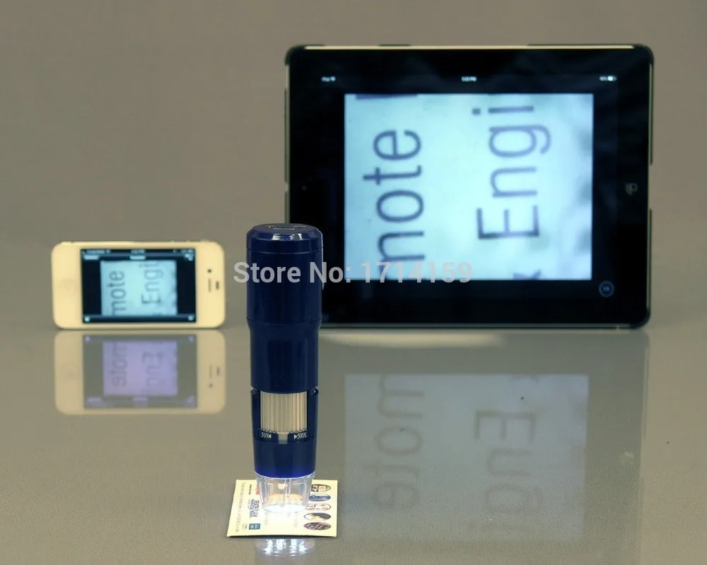 Цифровой микроскоп с поддержкой IOS и Android O/S Wi Fi беспроводной USB зумом 200X 2MP|android