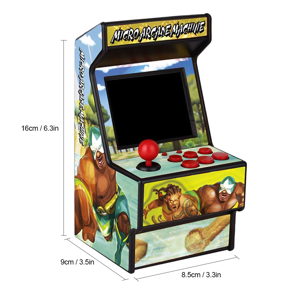 

Best popular RHAC01 16 bit arcade mini retro console handheld portable classic game console for sega player with 156 games