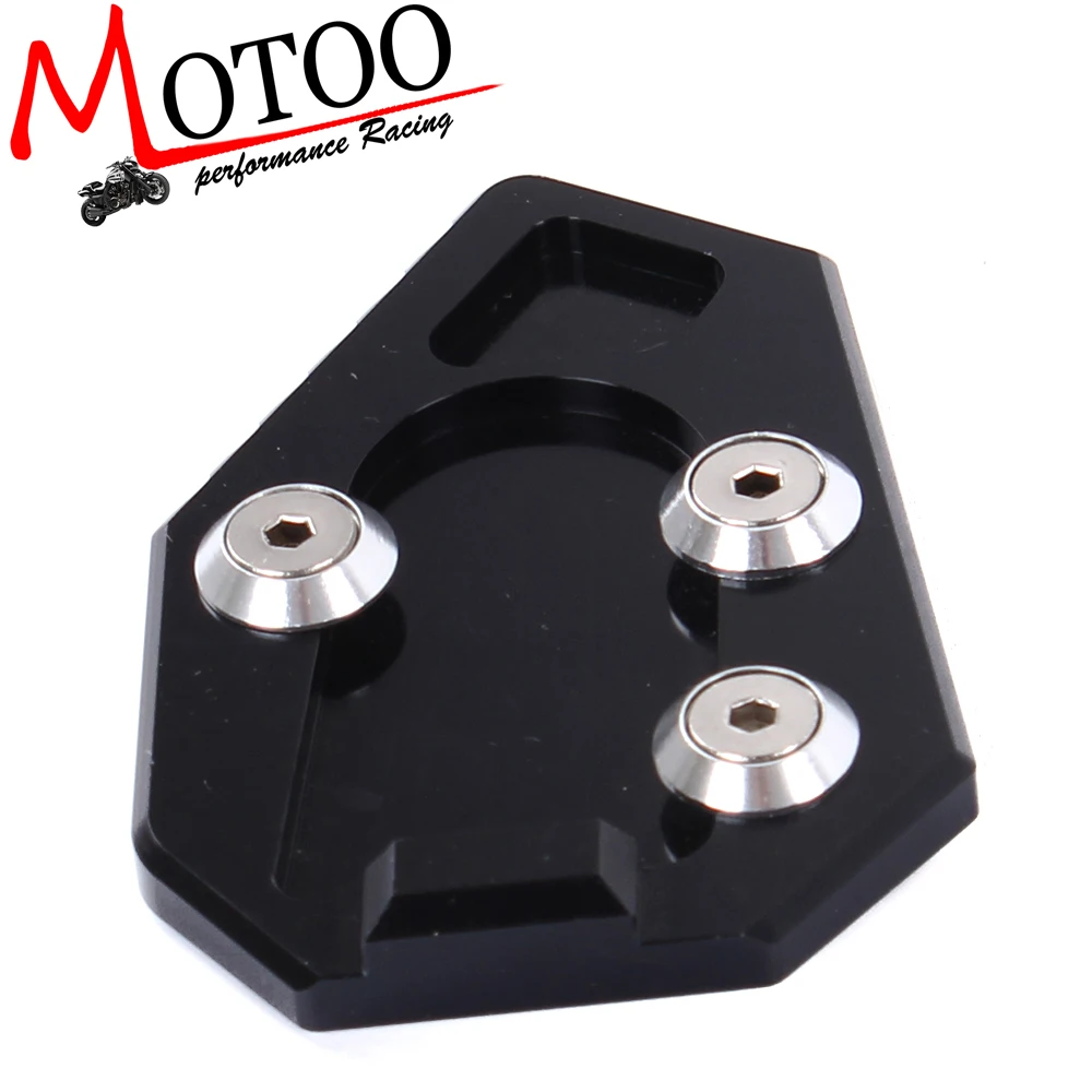 

Motoo - CNC Aluminum Motorcycle Side Stand Pad Enlargement Plate Kickstand Extension for HONDA CB1000R 2008-2016