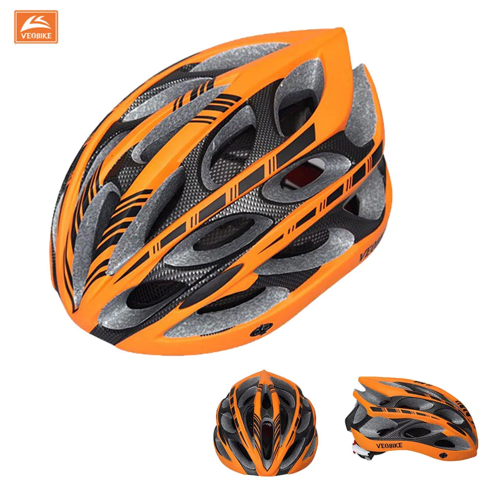 

Veobike Professional Road Bike Bicycle Cycling Safety Helmet / Hat /Cap EPS+PC material Ultralight Breathable MTB Cycling Helmet