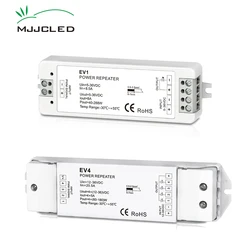 RGB RGBW Amplifier 5V 12V 24V 36V EV3 EV1 EV4 PWM Power Repeater 5A 6A 8A DC Single Color CT Amplifier for LED Strips Lamp Bulbs