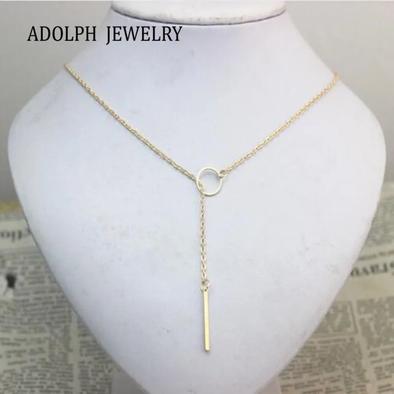 Женское Ожерелье цепочка золотистого цвета 1 шт.|lariat necklace|drop necklacenecklace women |