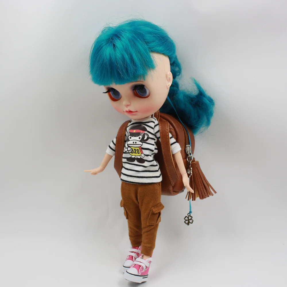 Фабрика Blyth doll 11 цвет кожаный рюкзак для выбора милый брелок для ключей