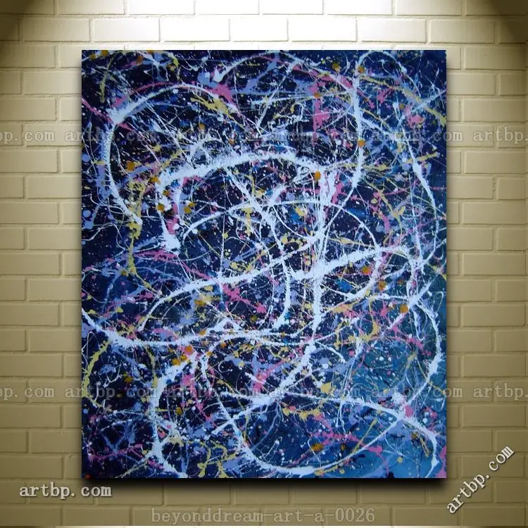 Beautiful Contemporary Drip Painting Oil Painting Abstract Modern