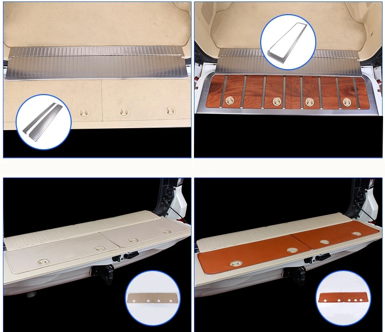 Порог, приветственная педаль, задняя защита багажника, украшение, яркая полоса, автомобильный Стайлинг для toyota land cruiser lc200 2008