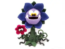 Крючком игрушки амигуруми Цветок Номер модели b0124
