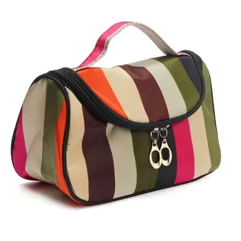 

Hot Fashion Cosmetic Bag Makeup box with Double Zipper