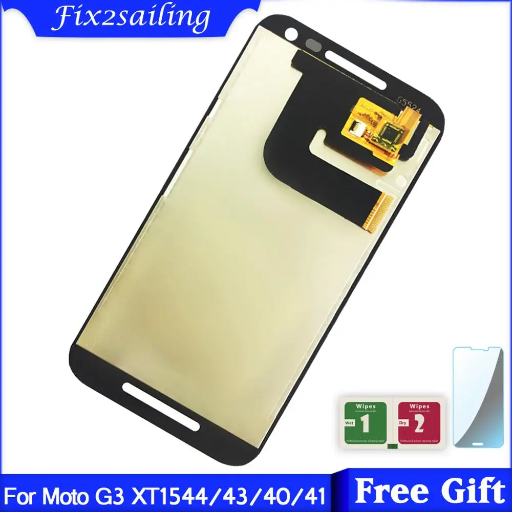 

5.0" LCD For Motorola MOTO G3 G 3rd Gen XT1544 XT1550 XT154 LCD Display Touch Screen Digitizer Assembly Replacement parts