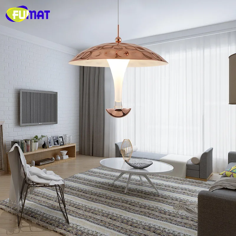 Creative Pendant Lamp Modern Mushroom Light Fixtures Nordic Bedroom Living Room Lighting Study Dining Room LED Lamp