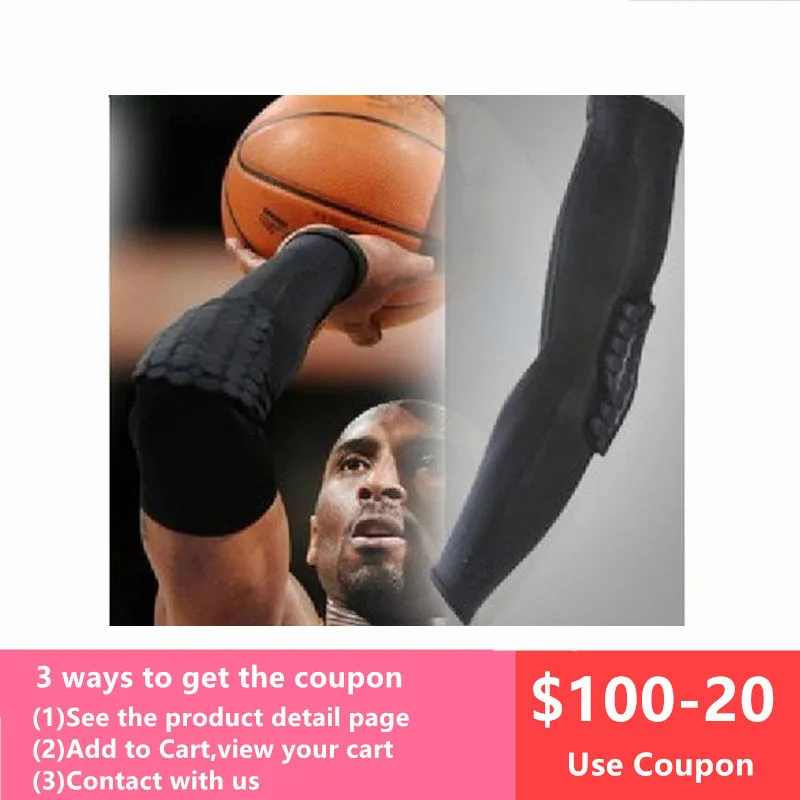 Basketball Barcer Arm Sleeve Lengthen Shooting Elbow Antiskid Supports Braces High Elastic