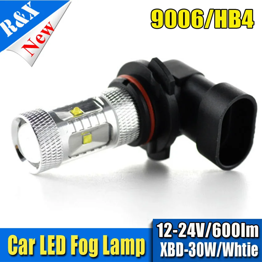 

1piece 30W Super White High Power 9006 HB4 P22D Projector LED phares anti-brouillard Feux ampoule Canbus Head Fog Light Lamp