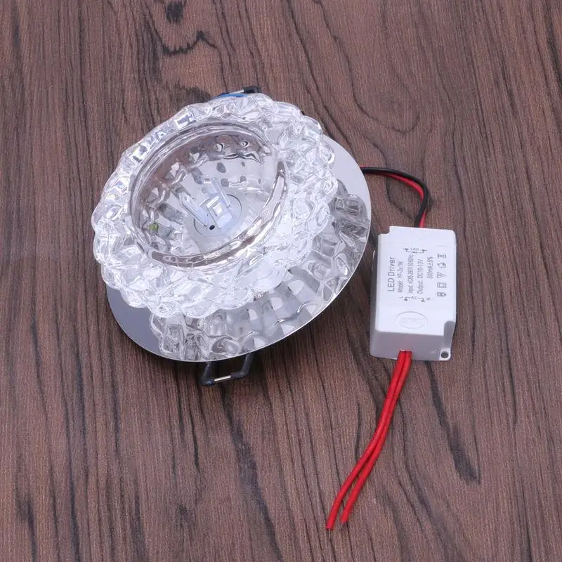 SOL светодиодный Светодиодный потолочный светильник с кристаллами, светильник для коридора, прихожей, гостиной, лобби