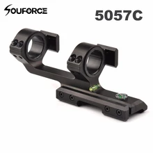 25,4 мм/30 мм Крепление для винтовки кольца с пузырьковым уровнем и компасом подходит 20 мм Вивер Пикатинни для охоты