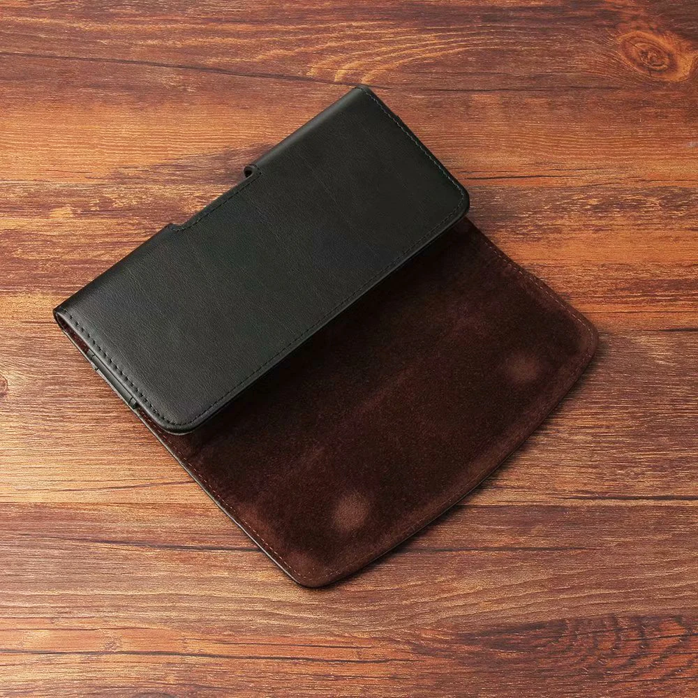 Belt Clip Genuine Leather Case Pouch For Nokia 9 PureView,For Xiaomi Mi 9 SE Explore,Redmi Go,vivo V15 Pro,Oppo F11 Pro