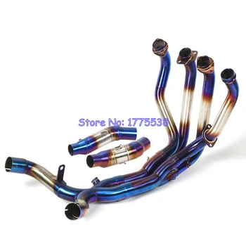 

Stainless Steel Motorcycle Exhaust Muffler Headers Manifold for Z1000 2010-2017 Escape Moto Motorbike Exhaust Front Pipe Tube