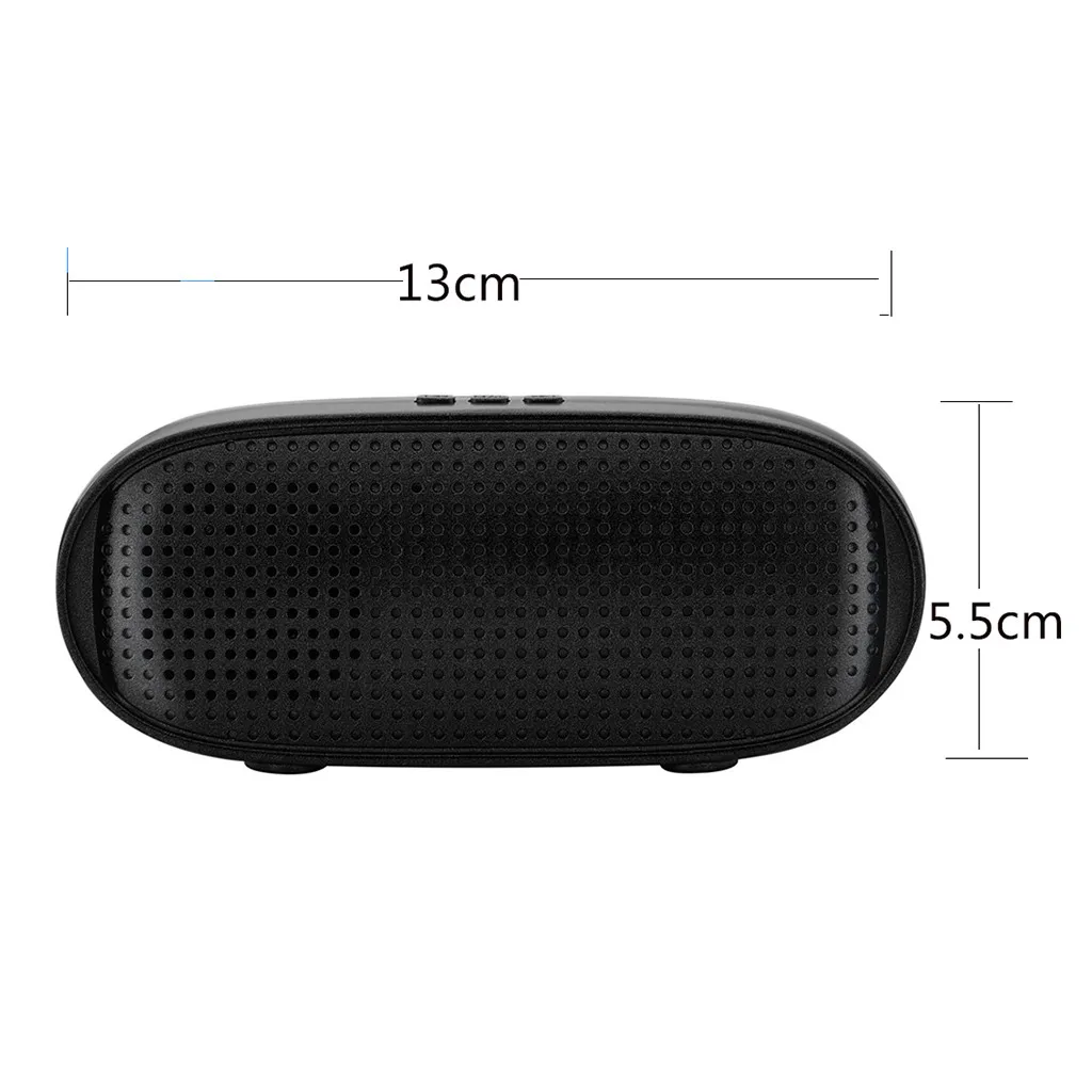 HIFI портативный беспроводной Bluetooth динамик стерео звуковая панель TF FM радио