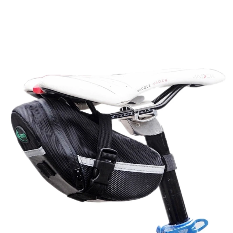 

Bike bags Black Waterproof & Rainproof Saddle Triangle package Back Seatpost Pouch Rear for cycling Bicycle MTB Seat Tail Bag