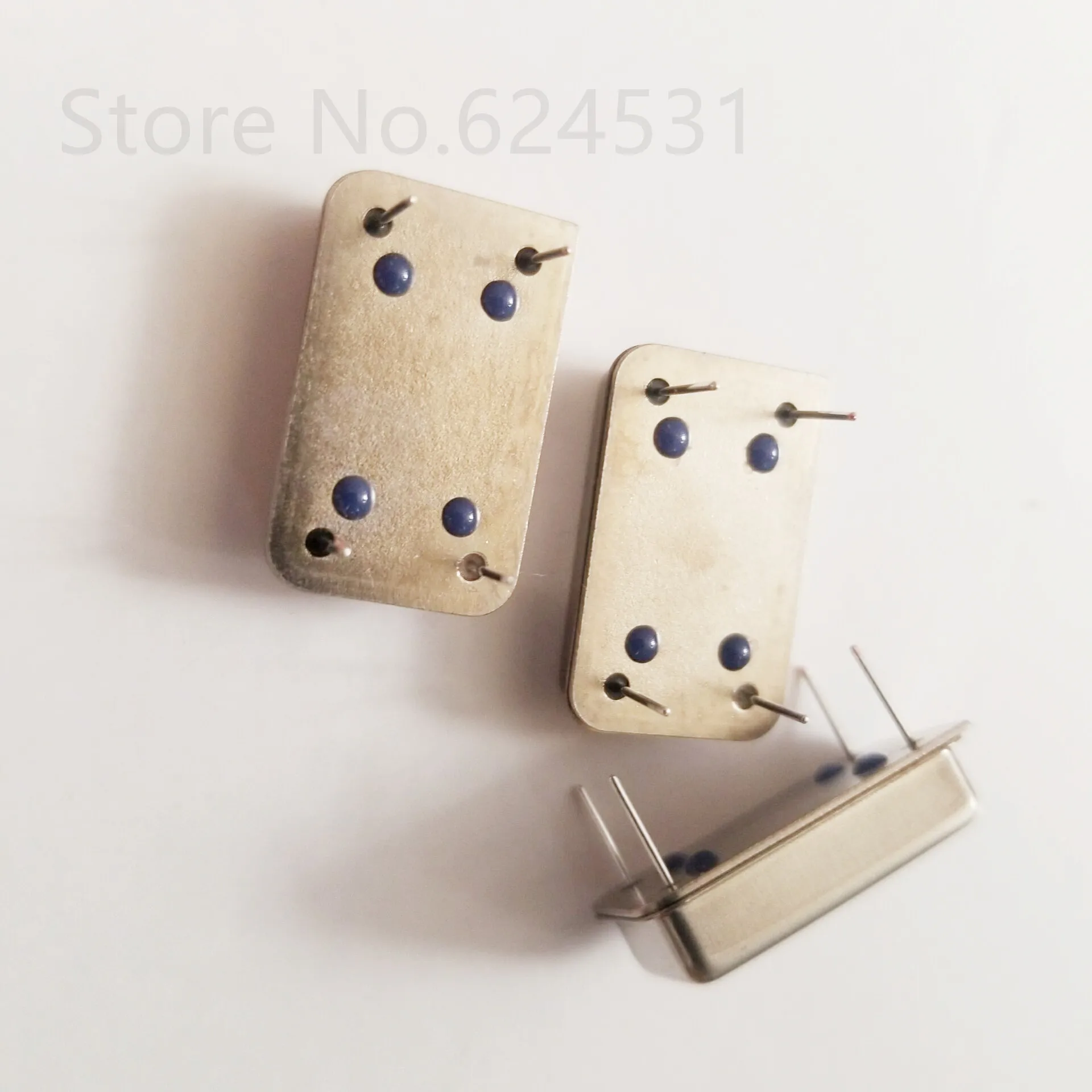 5pcs 1.8432M 1.8432MHZ In-line active crystal OSC DIP-4 rectangular clock vibration full size quartz resonator
