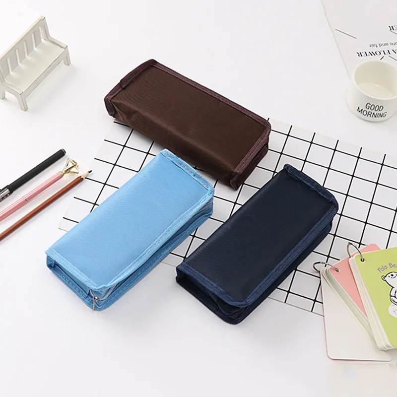 

Creative Sports Pencil Case High Capacity Grid Pen Kawaii Letter Pencil Bag Case For Kid Gifts School Office Supplies Stationery