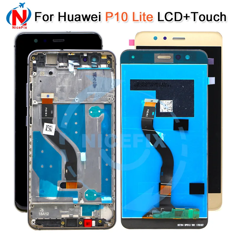 

5.2 Inch orignal LCD With Frame For HUAWEI P10 Lite Lcd Display Screen For HUAWEI P10 Lite WAS-LX1 WAS-LX1A WAS-LX2 WAS-LX3