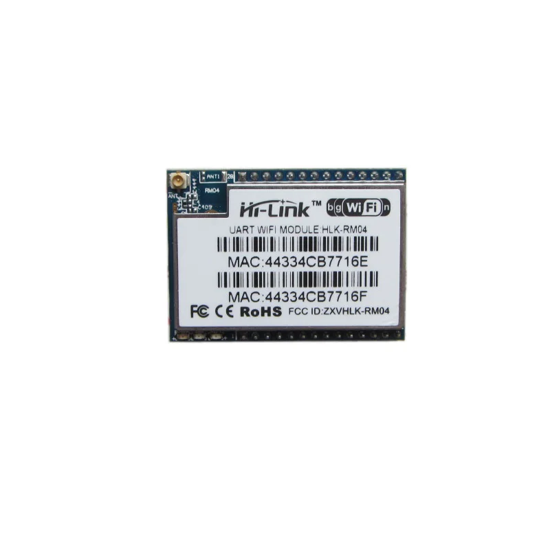 

Free Shipping Embedded WIFI to serial wireless transparent transmission module MCU uart Serial to WIFI CE FCC
