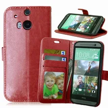 New High grade leather TPU wallet phone Cases For HTC One M8 M8t M8s M8e Case
