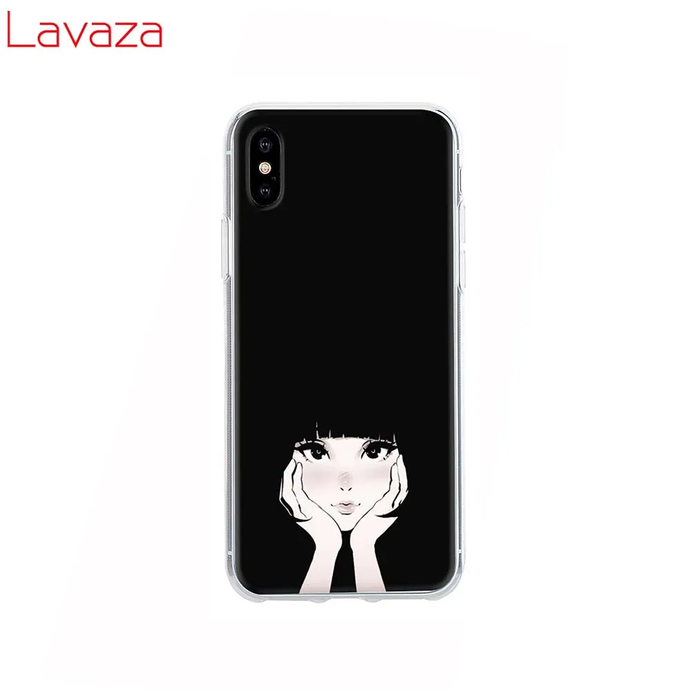 Lavaza аниме девушка-подросток анимация жесткий чехол для телефона Apple iPhone 6 6s 7 8 Plus X 5 5S SE чехол для iPhone XS Max XR чехлы - Цвет: 4