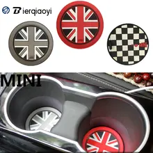 For MINI Cooper R60 R56 R50 R53 R55 F55 F56 Car Sticker Water Cup Holder Pad Mat For MINI F60 Countryman F54 Clubman Accessories phone stand car phone holder on steering wheel for bmw mini cooper f54 f55 f56 clubman countryman holder