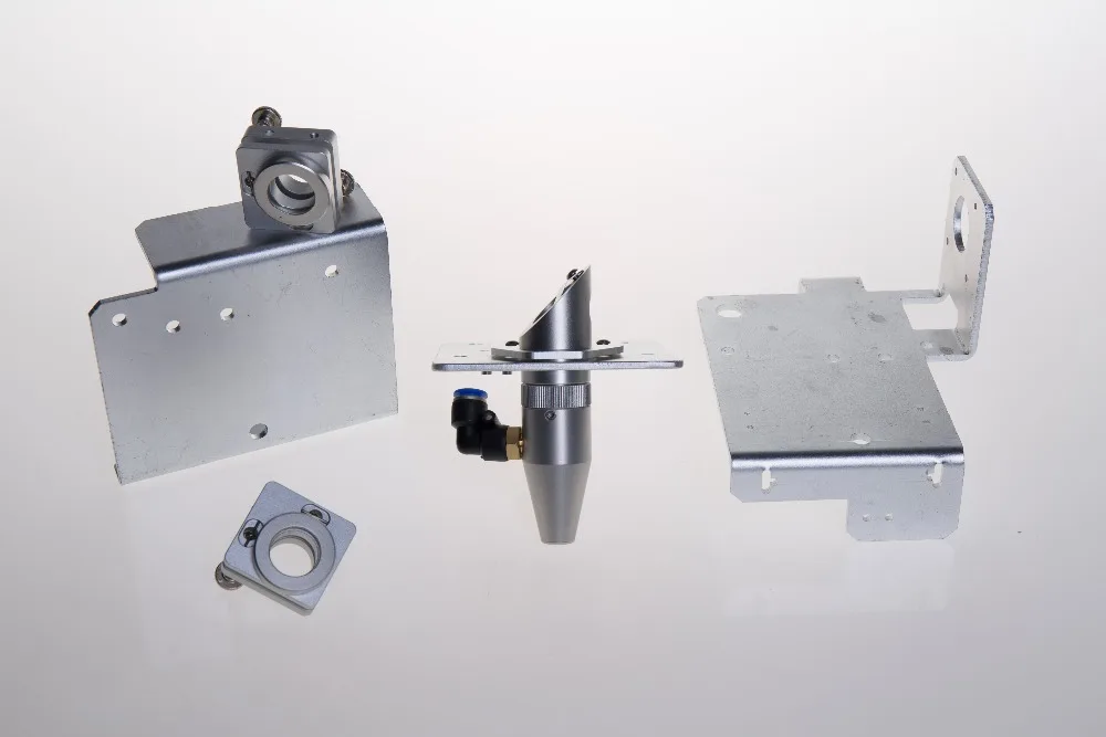 

CNC Buildlog 2X Laser aluminum alloy Gantry End Plates Laser Mirror Mount kit Laser Reflection Mirror Mount Lens carriage plate
