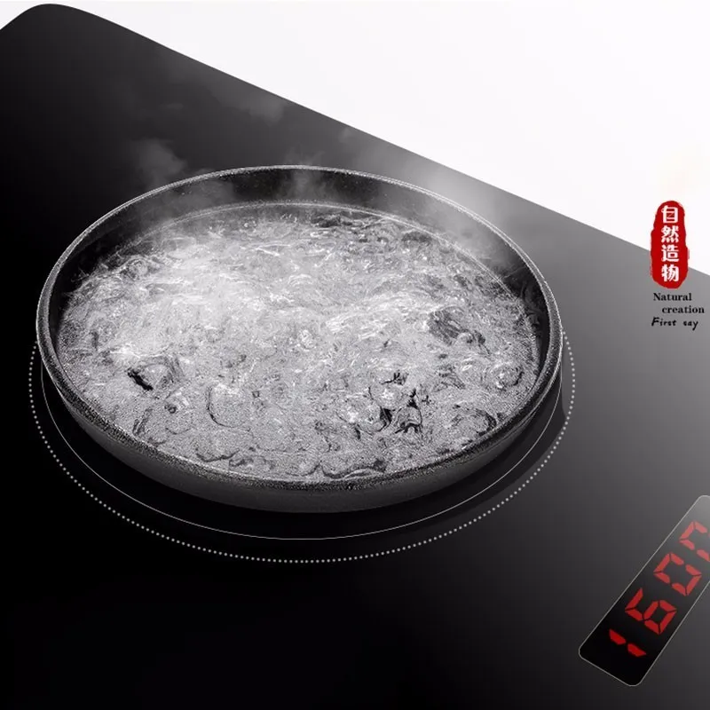 Сковорода Teppanyaki Бытовая чугунная круглая для выпечки индукционная плита