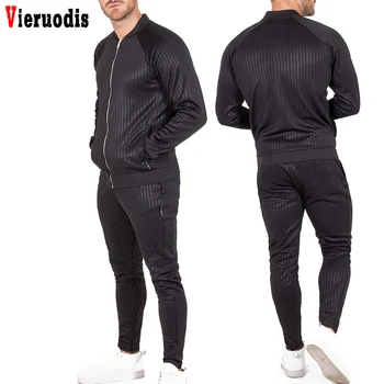

Autumn Fashion Hoodies Male Sweatshirt 2019 Men's New Tracksuit Set High Street Jackets Sweatpants Multi-pocket Trousers Sets