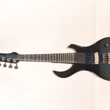 6 струнная электрическая скрипка, новинка 4/4, пламенная гитара в форме твердой древесины, мощный звук, лад 6-5