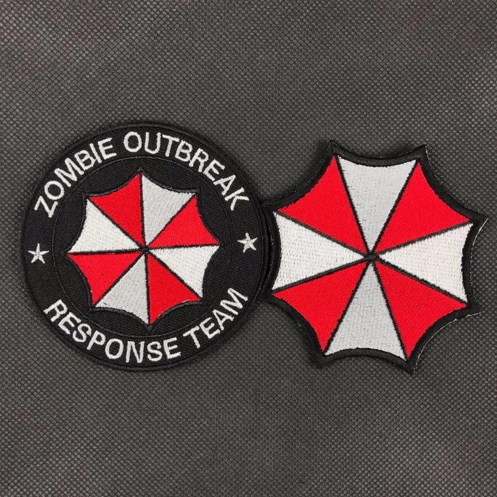 Патчи команд. Патчи зомби. umbrella zombie чехол. зонтик umbrella corporation купить.