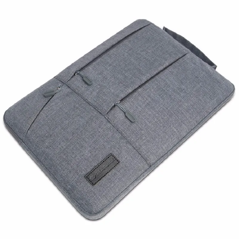 New Gearmax Laptop Sleeve Nylon Notebook Case Fashion Laptop Bag Men Black Gray Notebook Case 11 12 13 14 15.4 for laptops (16)