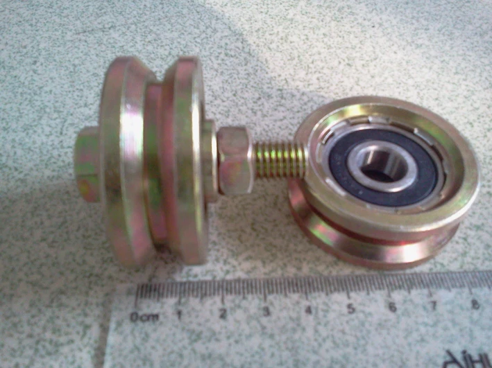 

2 inch sliding gate whee with 1PCS 6201RS Bearing(wheel diameter 48mm,thickness 18mm)