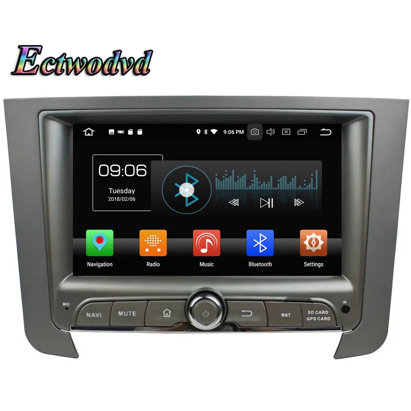 Excellent Ectwodvd Octa Core 4G RAM 64G ROM Android 9.0 Car Multimedia DVD Player GPS HeadUnit For SsangYong Rexton 2014 12