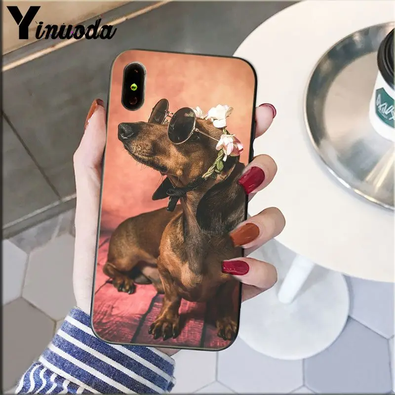 Dachshund Doberman Dog Silhouette