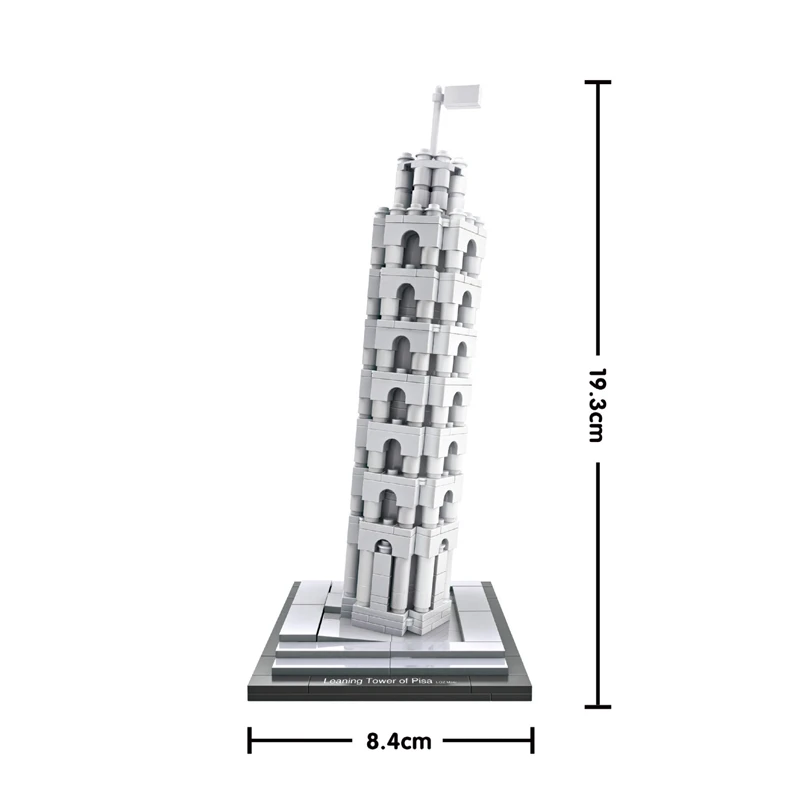 LOZ architecture Big Ben White House Opera Эйфелева башня fallingводяные мини блоки алмазное всемирно