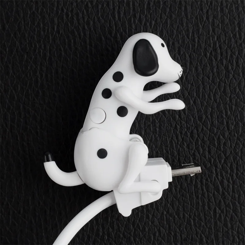 Flowing dog data line cute sports puppy charging line for Apple Android Type-C gift wire