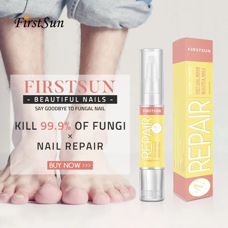 Herbal Antibacterial Nail Treatments Kit Essential Oil Herbal Extract Fungus Art nail Repair Foot Nail Care Improve Infection