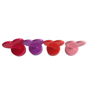 

Children Learning Educational Toys Creative Mini Ink Back 4 Color Heart Stamp Cartoon Stamp