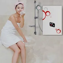 Электрический Проточный непрерывный водонагреватель кран для ванной, душевой, кухни раковина смеситель для ванной мгновенная горячая вода