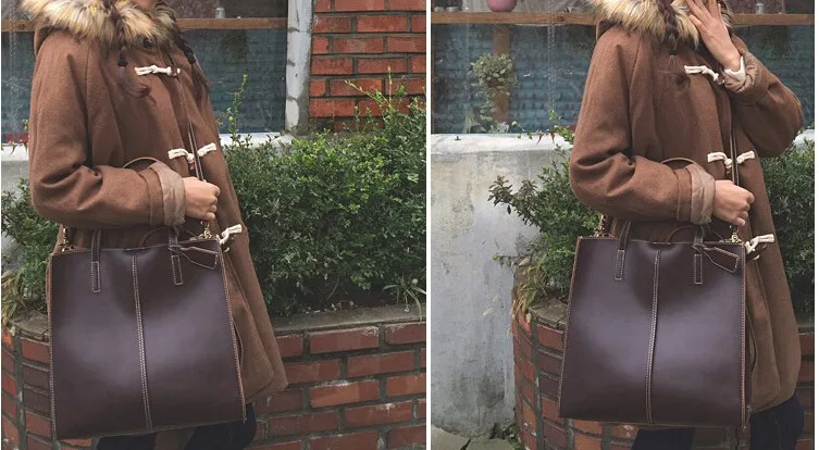 Новая женская большая сумка, короткая модная женская сумка-тоут, винтажная Повседневная сумка через плечо, Большая вместительная g-895
